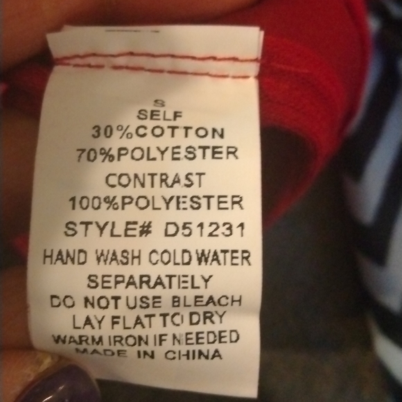 Blue Collection Red Dress Very Cute Long Sleeve fitted Style. - Picture 12 of 12